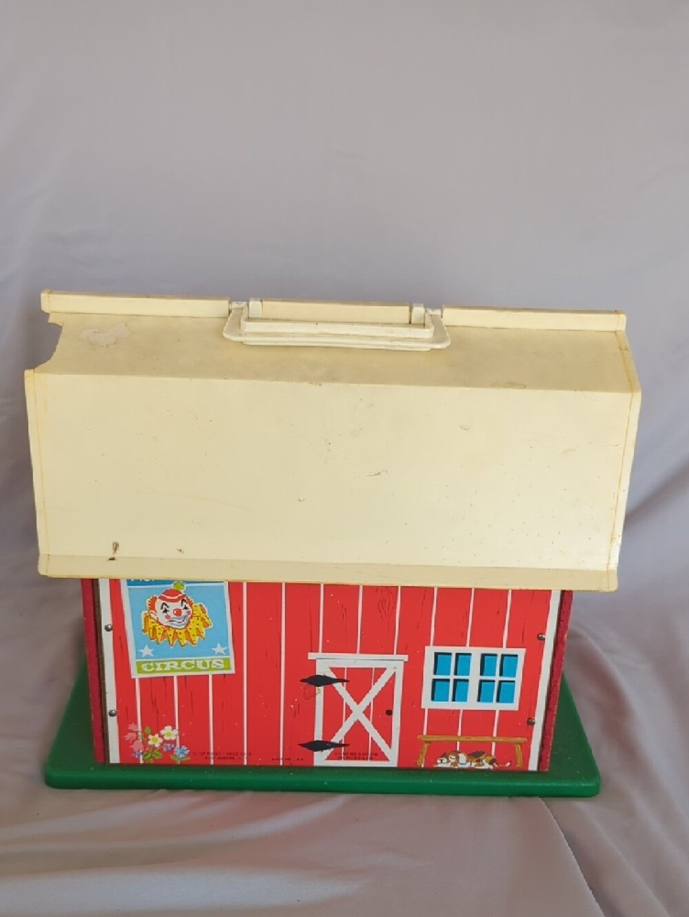Vintage 1967 Fisher-Price Little People Family Farm Playset with Figures - Picture 6 of 13